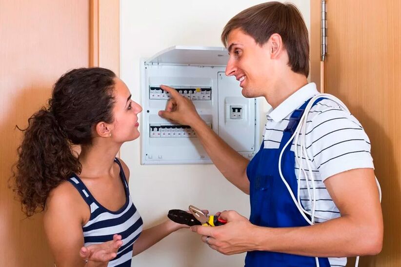 Interruzione di corrente nell'appartamento