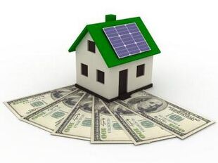 utilizzando l'energia solare per risparmiare denaro